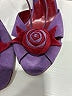 Moschino 100% Suede Purple Sandals Size EU 37 1/2 - photo 4