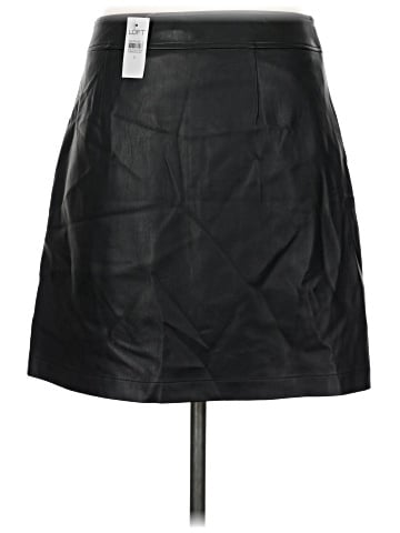 Ann Taylor LOFT Faux Leather Skirt (view 2)