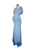 Pink Blush Blue Cocktail Dress Size 1 - photo 1