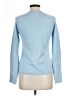 J. McLaughlin Solid Blue Long Sleeve T-Shirt Size M - photo 2
