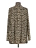 Evil Twin 100% Polyester Animal Print Tan Kimono Size XS - photo 2