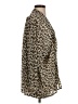 Evil Twin 100% Polyester Animal Print Tan Kimono Size XS - photo 4