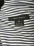 French Connection Stripes Silver Long Sleeve Blouse Size XS - photo 7
