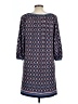 Max Studio Argyle Aztec Or Tribal Print Checkered-gingham Chevron-herringbone Blue Casual Dress Size M - photo 2