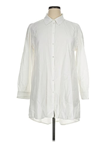 Amisu Long Sleeve Button-Down Shirt (view 1)