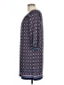 Max Studio Argyle Aztec Or Tribal Print Checkered-gingham Chevron-herringbone Blue Casual Dress Size M - photo 5
