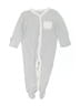 Mori Stripes Gray Long Sleeve Onesie Size 3-6 mo - photo 1