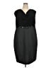 Perceptions 100% Polyester Black Cocktail Dress Size 22W - photo 1