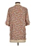 Ann Taylor 100% Polyester Brown Short Sleeve Blouse Size S - photo 2