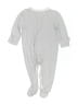 Mori Stripes Gray Long Sleeve Onesie Size 3-6 mo - photo 2