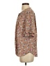 Ann Taylor 100% Polyester Brown Short Sleeve Blouse Size S - photo 5