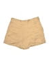 A.L.C. Solid Tan Khaki Shorts Size 6 - photo 2