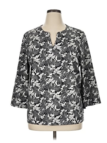 Talbots Outlet 3/4 Sleeve Blouse (view 1)