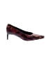 Rodo 100% Leather Animal Print Burgundy Heels Size EU 36 1/2 - photo 1