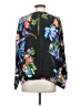 Johnny Was 100% Rayon Floral Black 3/4 Sleeve Blouse Size XS - photo 2