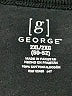 George 100% Cotton Black Pullover Sweater Size XXL - photo 7