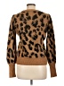 Vero Moda Animal Print Brown Pullover Sweater Size L - photo 2
