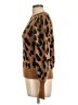 Vero Moda Animal Print Brown Pullover Sweater Size L - photo 5
