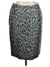 Spiegel Animal Print Gray Casual Skirt Size 16 - photo 1