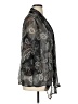 Kim Rogers 100% Polyester Paisley Gray Kimono Size 1X - photo 4