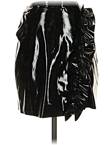 Topshop Faux Leather Skirt (view 1)