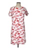 Persifor Graphic White Casual Dress Size L - photo 1