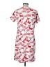 Persifor Graphic White Casual Dress Size L - photo 2