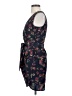 ASOS 100% Polyester Floral Black Cocktail Dress Size 4 - photo 5