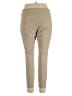 Christopher & Banks Solid Tan Active Pants Size 14 - photo 2