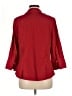 Cato Red 3/4 Sleeve Button-Down Shirt Size M - photo 2