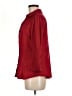 Cato Red 3/4 Sleeve Button-Down Shirt Size M - photo 5