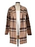 Tahari Plaid Tan Coat Size L - photo 1