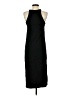 Zara Solid Black Casual Dress Size M - photo 2