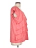 Rafaella Pink Short Sleeve Top Size L - photo 4