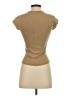 Zara Tan Short Sleeve Top Size S - photo 2