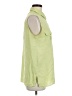 Assorted Brands 100% Silk Green Sleeveless Silk Top Size M - photo 4