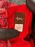 Tea 100% Cotton Paisley Red Dress Size 2 - photo 3