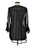 Mossimo Supply Co. 100% Polyester Argyle Black Casual Dress Size L - photo 2