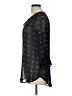 Mossimo Supply Co. 100% Polyester Argyle Black Casual Dress Size L - photo 5