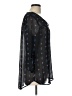 Mossimo Supply Co. 100% Polyester Argyle Black Casual Dress Size L - photo 4