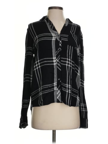 CALVIN KLEIN JEANS Long Sleeve Button-Down Shirt (view 1)