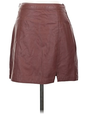 Abercrombie & Fitch Faux Leather Skirt (view 1)