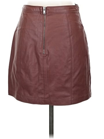 Abercrombie & Fitch Faux Leather Skirt (view 2)