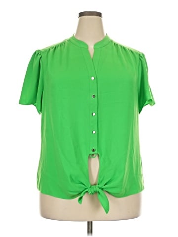 Trina Turk Short Sleeve Blouse (view 1)