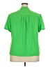 Trina Turk Green Short Sleeve Blouse Size XXL - photo 2