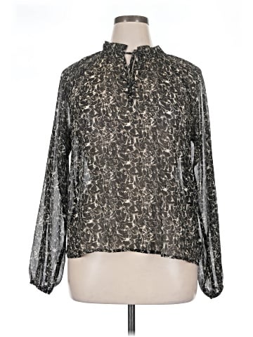 Veronica M. Long Sleeve Blouse (view 1)