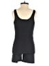 Yogalicious Solid Black Romper Size XS - photo 2