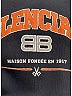 Balenciaga 100% Cotton Black Pullover Hoodie Size Med (2) - photo 11
