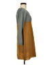 Assorted Brands Color Block Brown Casual Dress Size M - photo 4