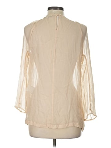 See By Chloé 3/4 Sleeve Silk Top (view 2)